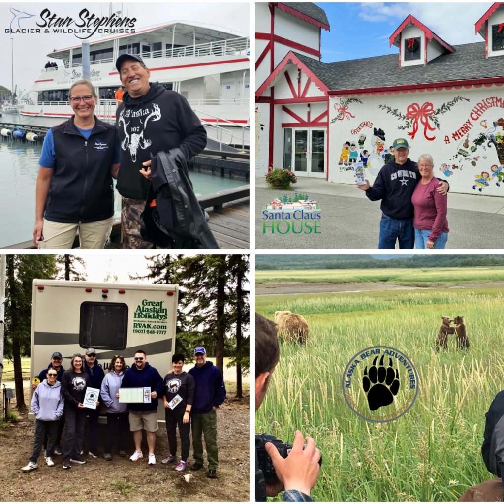 ACOA member businesses across Alaska, from cruises to RV rentals and bear viewing