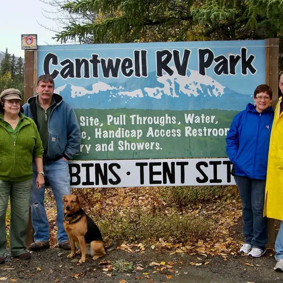 Cantwell RV Park in Broad Pass near Denali, Alaska