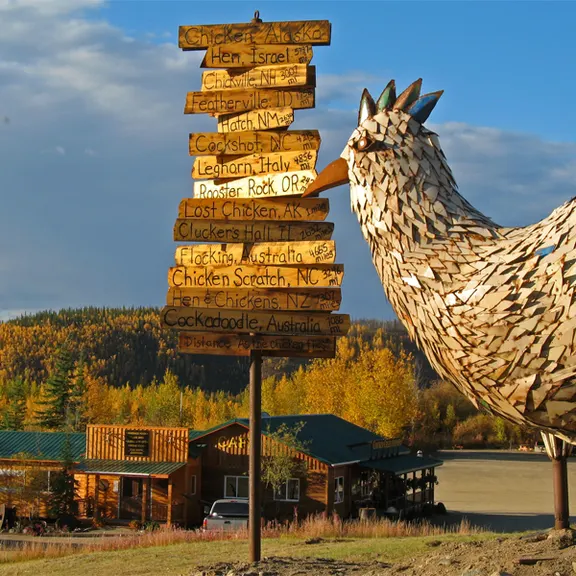 Chicken Gold Camp and Outpost in Chicken, Alaska