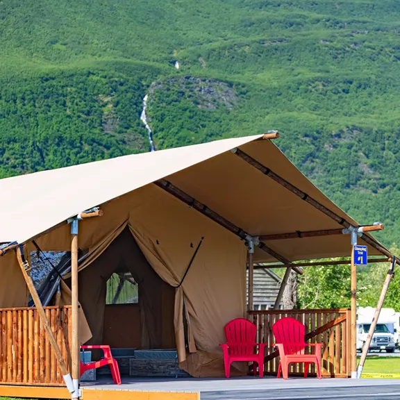 Eagles Rest RV Park & Cabins in Valdez, Alaska