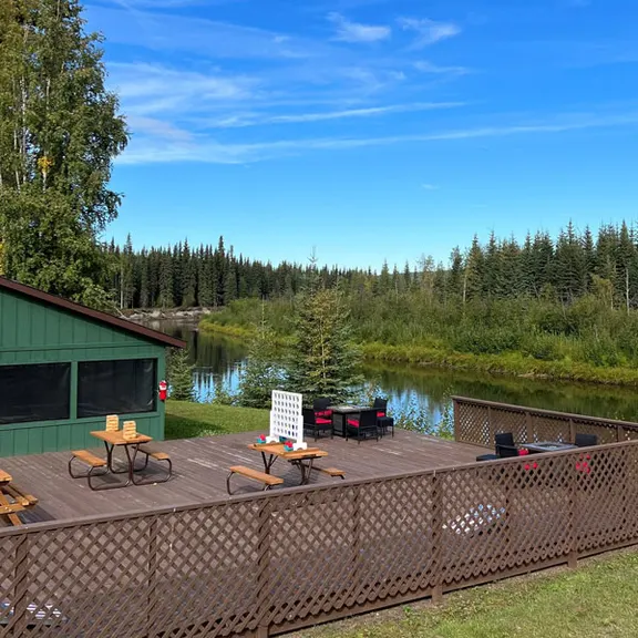 Fairbanks / Chena River KOA Journey along the Chena River near North Pole, Alaska