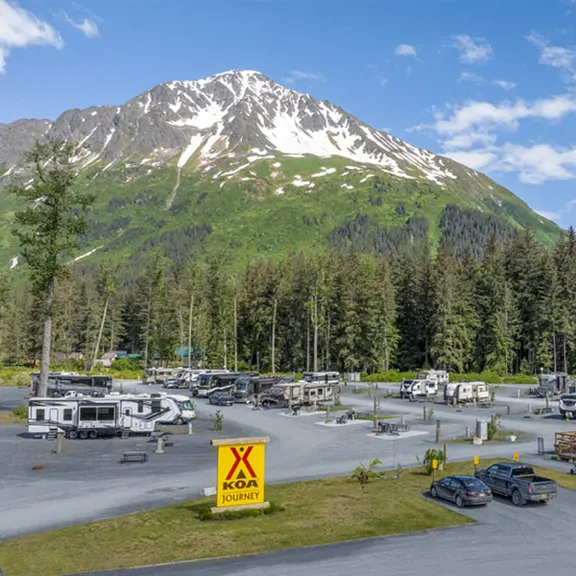 Seward KOA Journey along the Resurrection River near Seward, Alaska