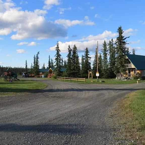 Slide Mountain Cabins & RV Park on the Glenn Highway near Nelchina, Alaska