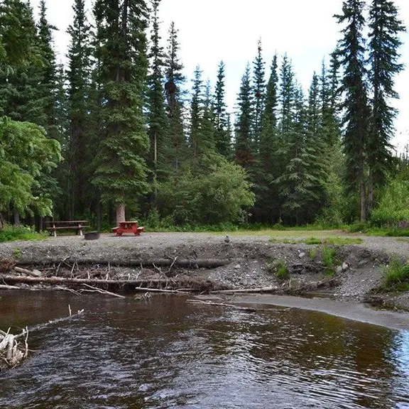 Tolsona Wilderness Campground near Glennallen, Alaska