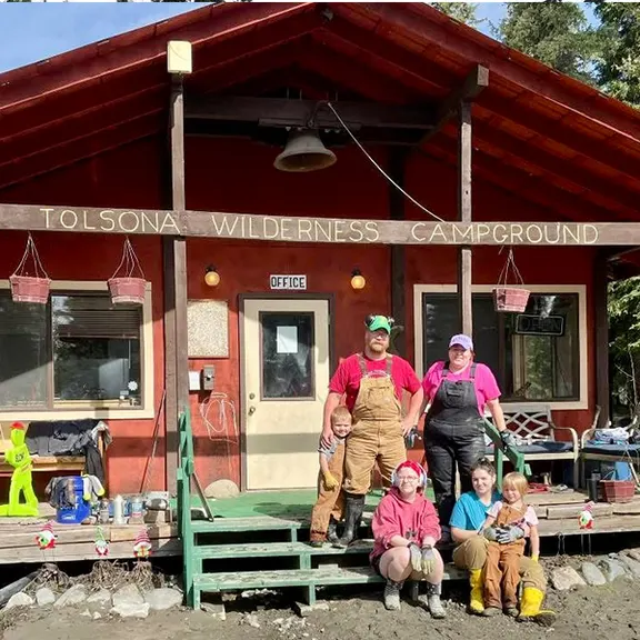 Tolsona Wilderness Campground — view 3